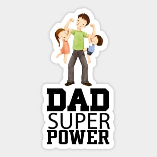 Dad Superpower Sticker